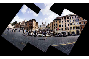 Piazza-di-Spagna - Il cielo di via Condotti